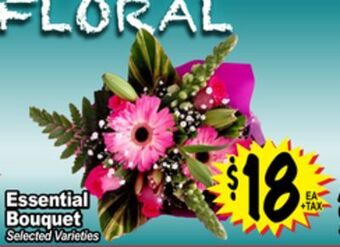 Superior Grocers Essential bouquet offer