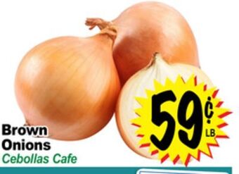 Superior Grocers Brown onions offer