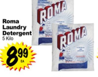 Superior Grocers Roma laundry detergent offer