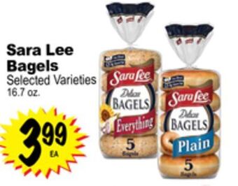 Superior Grocers Sara lee bagels offer