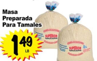 Superior Grocers Masa preparada para tamales offer