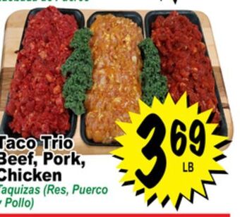 Superior Grocers Taco trio beef offer