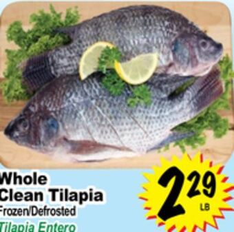 Superior Grocers Whole clean tilapia offer