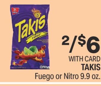 CVS Takis fuego or nitro 9.9 oz offer