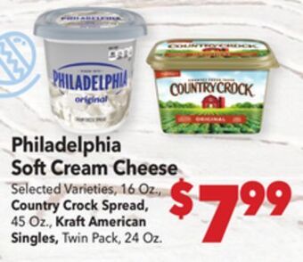 Vallarta Supermarkets Philadelphia soft cream cheese offer