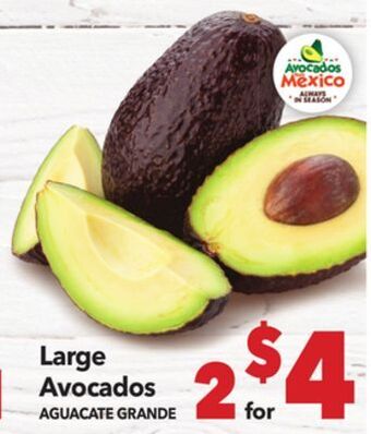 Vallarta Supermarkets Large avocados / aguacate grande offer