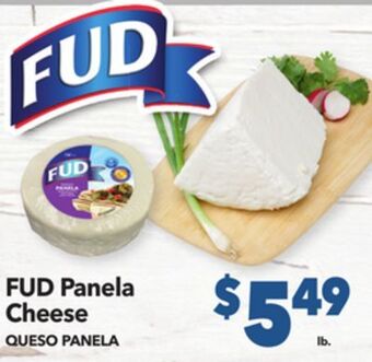 Vallarta Supermarkets Fud panela cheese/queso panela offer