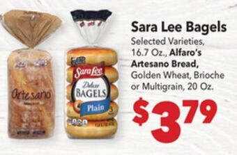 Vallarta Supermarkets Sara lee bagels offer