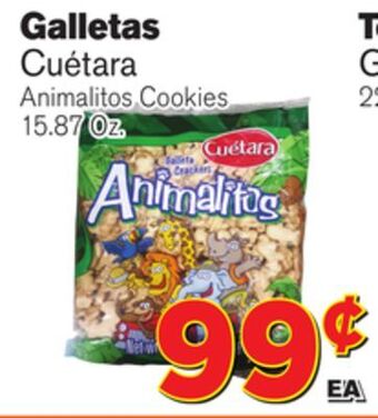 El Super Fresh Cuétara animalitos cookies offer