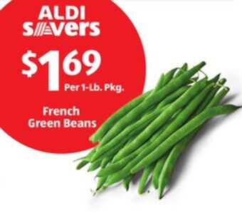 Aldi French green beans offer