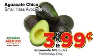 El Super Fresh Small hass avocado offer