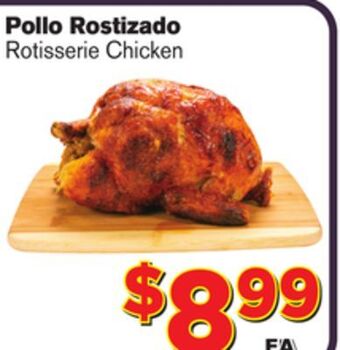 El Super Fresh Rotisserie chicken offer