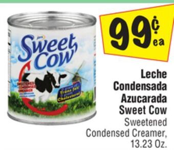 El Super Sweet cow sweetened condensed creamer offer