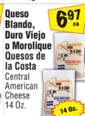 El Super Central american cheese offer
