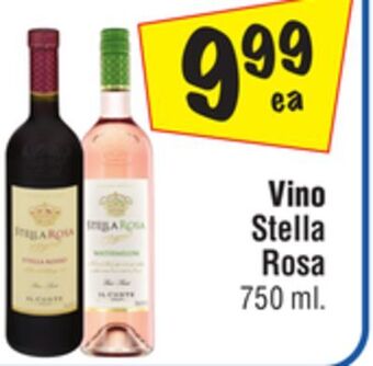El Super Vino stella rosa offer