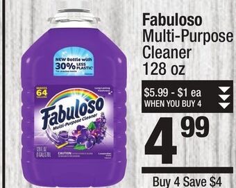 Super King Markets Fabuloso multi-purpose cleaner offer