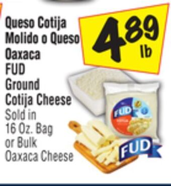 El Super Fud ground cotija cheese bulk oaxaca cheese offer