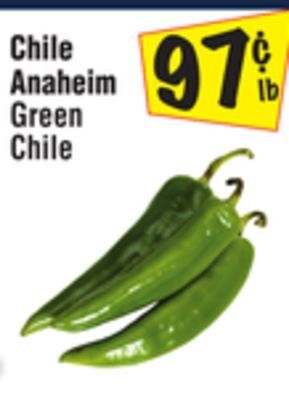 El Super Green chile offer