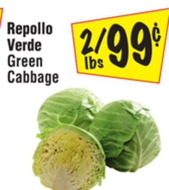 El Super Green cabbage offer