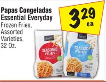 El Super Essential everyday frozen fries offer