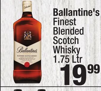 Super King Markets Ballantine's finest blended scotch whisky offer