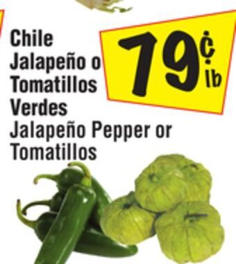 El Super Jalapeño pepper or tomatillos offer