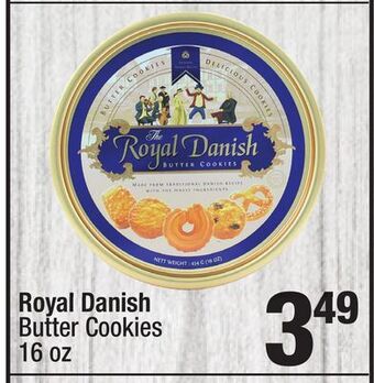 Super King Markets Royal danish butter cookies offer