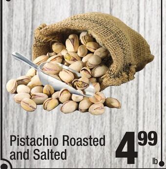 Super King Markets Pistachio roasted and salted offer