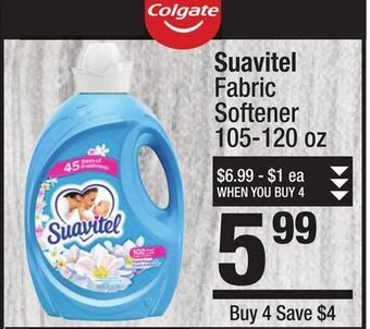 Super King Markets Suavitel fabric softener offer