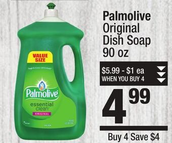 Super King Markets Palmolive original dish soap offer