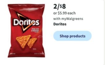 Walgreens Doritos offer