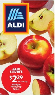 Aldi Michigan honeycrisp apples offer