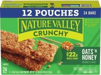 Kroger Nature valley or fiber one bars offer