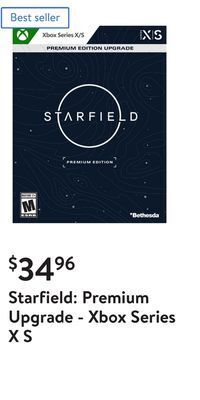 Walmart Starfield: premium upgrade - xbox series x s offer