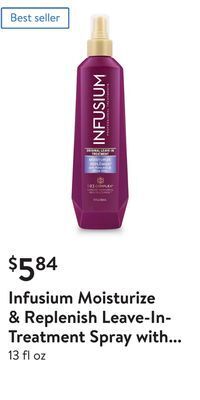 Infusium moisturize & replenish leave-in-treatment spray with avocado & olive oils