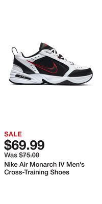 Kohl's Nike air monarch iv men's cross-training shoes offer