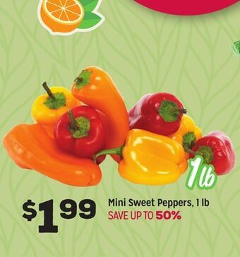 Grocery Outlet Mini sweet peppers, 1 lb offer