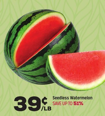 Grocery Outlet Seedless watermelon offer