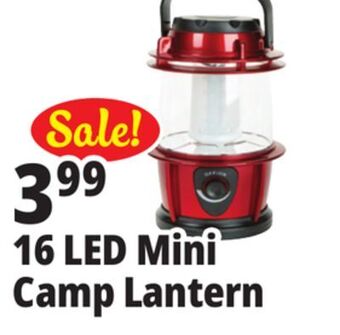 Ocean State Job Lot 24 lumen led mini camping lantern offer