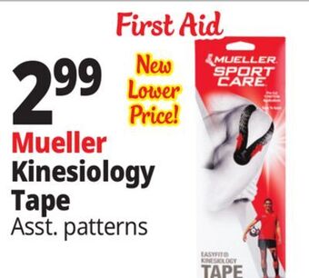 Ocean State Job Lot Mueller kinesiology tape offer