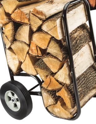 Ocean State Job Lot Heavy-duty firewood carrier with cover offer