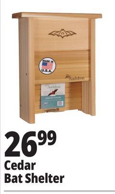 Ocean State Job Lot Cedar bat shelter offer