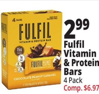 Ocean State Job Lot Fulfil vitamin & protein bars offer