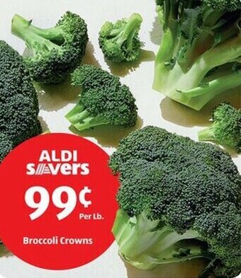 Aldi Broccoli Crowns offer