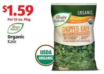 Aldi Organic Kale offer