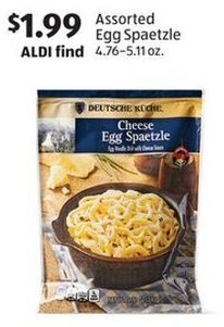 Aldi Assorted Egg Spaetzle offer
