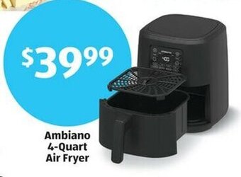 Aldi Ambiano 4-Quart Air Fryer offer