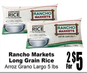 Rancho Markets Rancho Markets Long Grain Rice offer