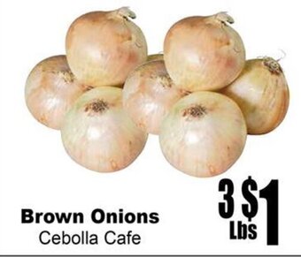 Rancho Markets Brown Onions Cebolla Cafe offer