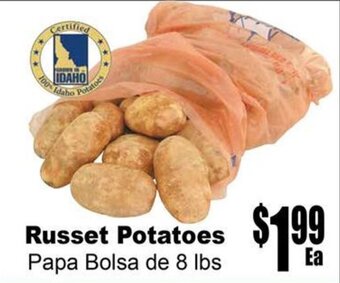 Rancho Markets Russet Potatoes offer